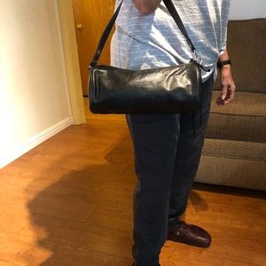 Black Kate Spade leather bag